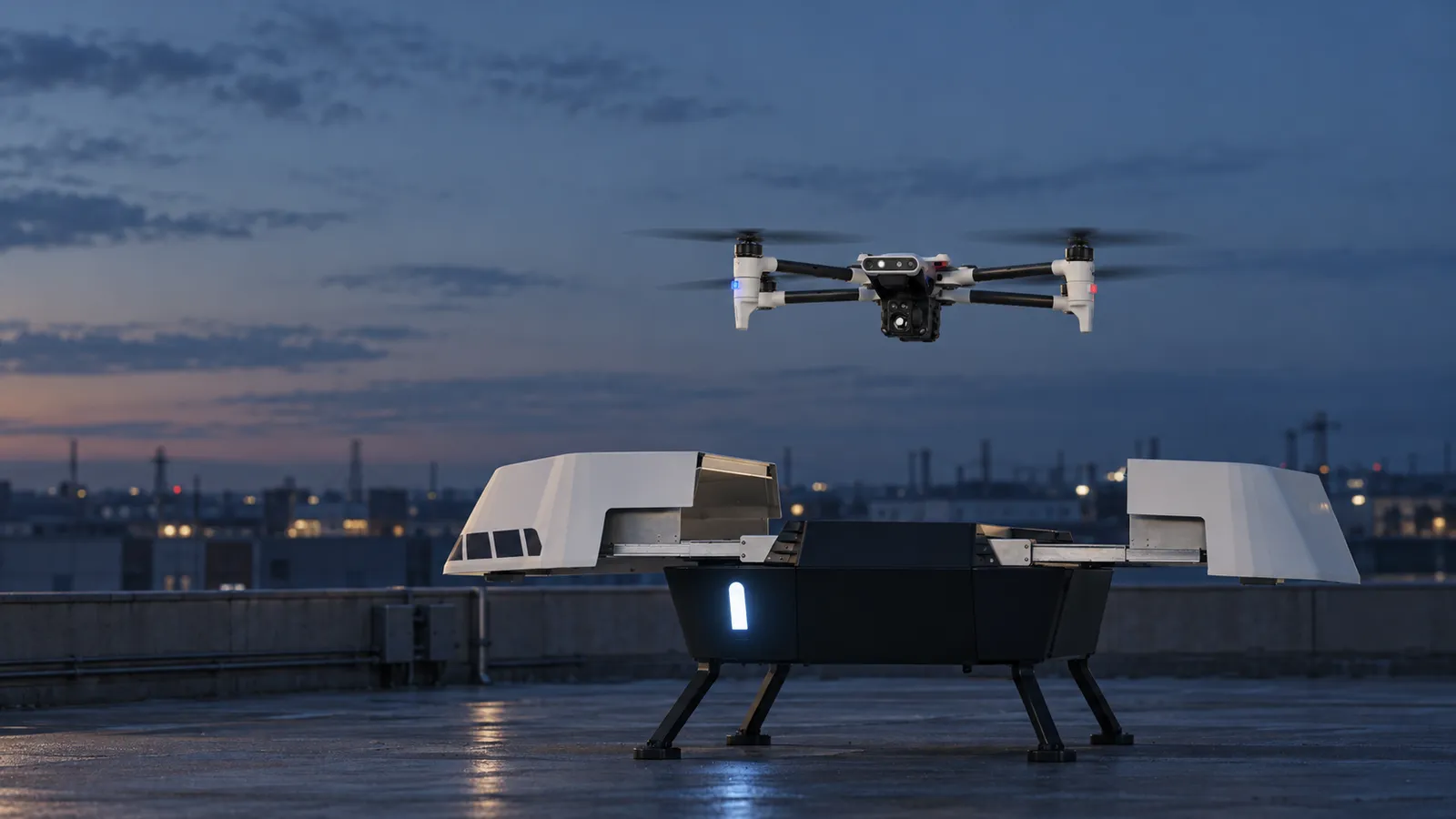 BRINC Responder, US-made DFR drone with docking station