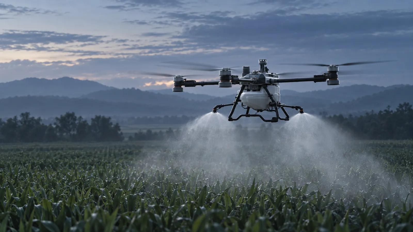 DJI Agras T100, Heavy agricultural spray, spread and lift drone