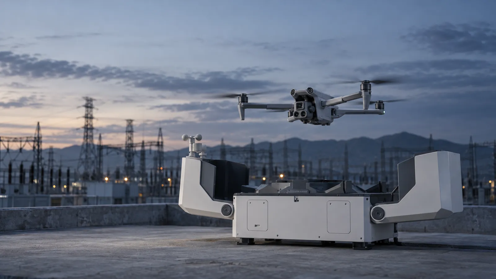 DJI Dock 2 (Matrice 3D / 3TD), Drone-in-a-box dock (fixed site)