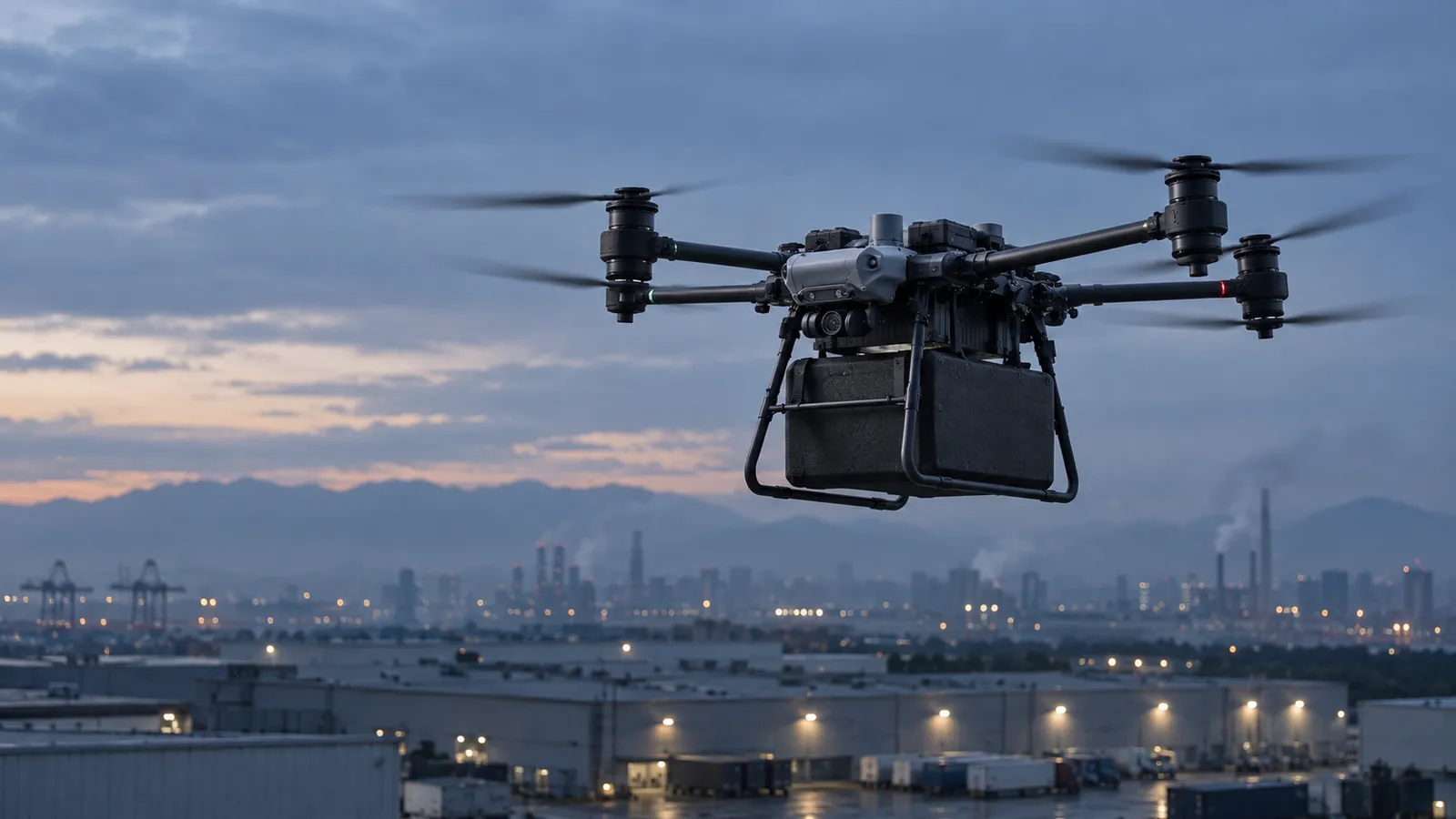 DJI FlyCart 30, Heavy-lift delivery drone (cargo box or winch)