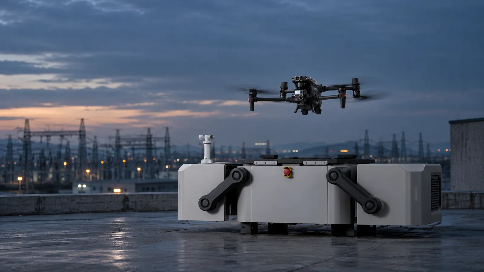 DJI Matrice 30 / 30T (+ DJI Dock), Enterprise quadcopter, handheld or docked (first-generation DJI Dock)