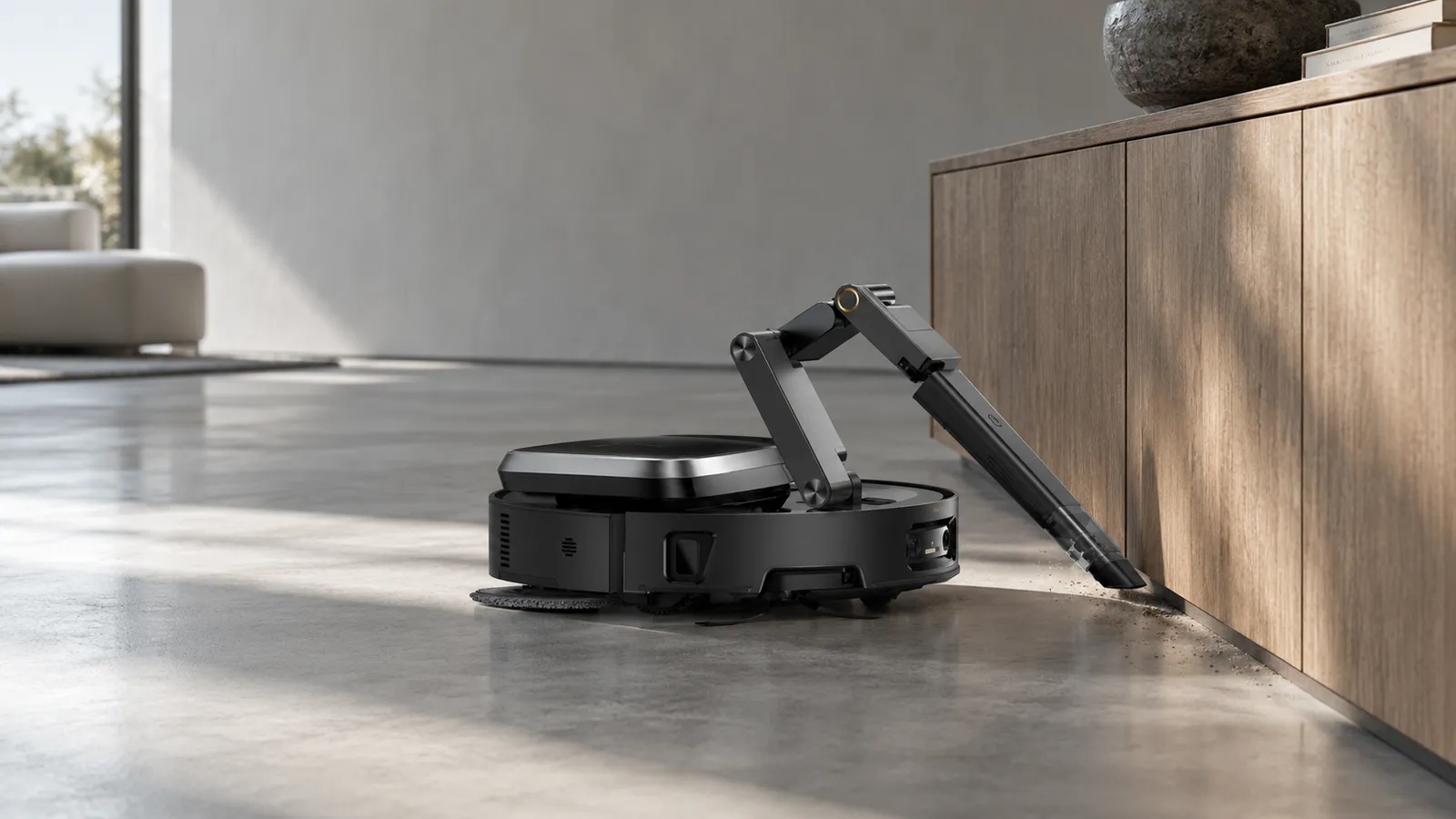 Dreame Cyber10 Ultra, Robot vacuum with a pick-up arm (announced)