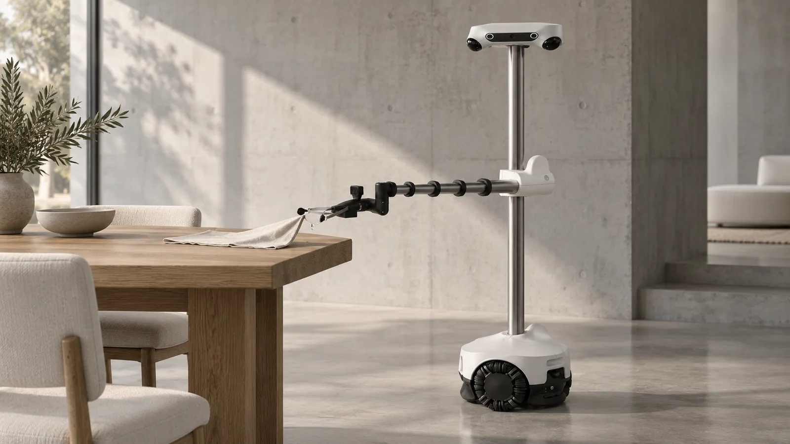 Hello Robot Stretch 4, Single-arm mobile manipulator for homes and labs