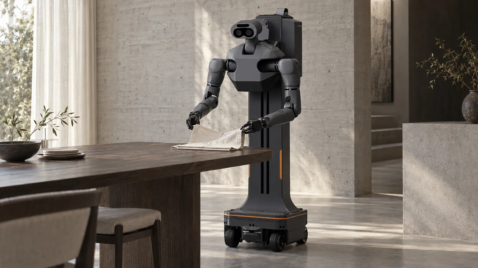 UniX AI Panther, Full-size wheeled dual-arm humanoid